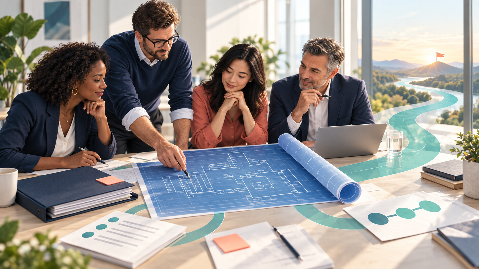 Turn your next commercial challenge into a Blueprint.
